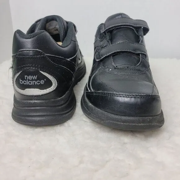 New Balance 577 Black - MW577VK Size 10 Walking Shoes Leather Strap