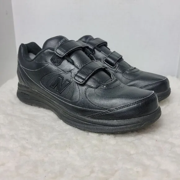 New Balance 577 Black - MW577VK Size 10 Walking Shoes Leather Strap