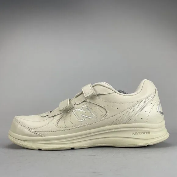 New Balance 577 Mens 11.5 D Walking Shoes Sneaker Bone Leather Adjustable Straps
