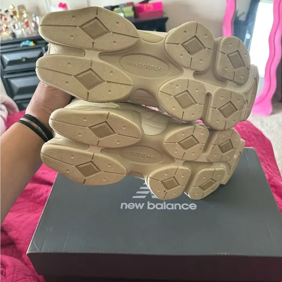 New Balance 9060 &quot;Beige/White&quot; sneakers