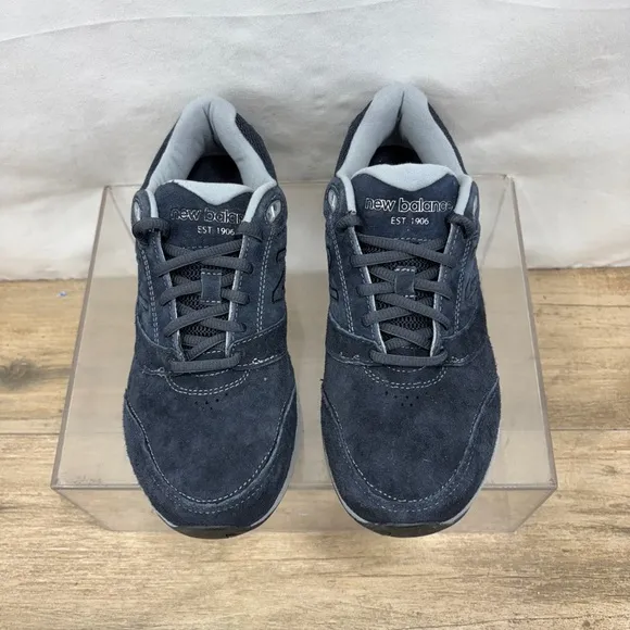 New Balance 928v2 Blue Suede WW928NV2 RollBar Comfort Shoes Women's 6 USA MADE
