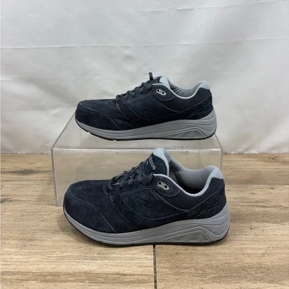 New Balance 928v2 Blue Suede WW928NV2 RollBar Comfort Shoes Women's 6 USA MADE