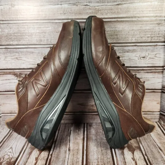 NEW BALANCE 928v3 Men's 11 D Brown Leather Walking Sneakers Shoes MWR928BR3