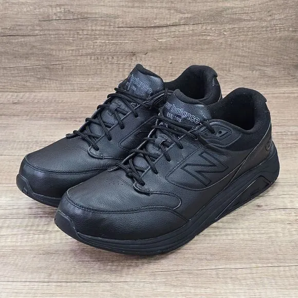 New Balance 928v3 Men’s Size 14 4E Black Leather Walking Shoes (MW928BK3)