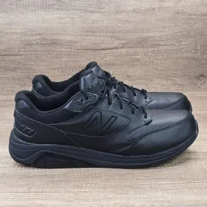 New Balance 928v3 Men’s Size 14 4E Black Leather Walking Shoes (MW928BK3)