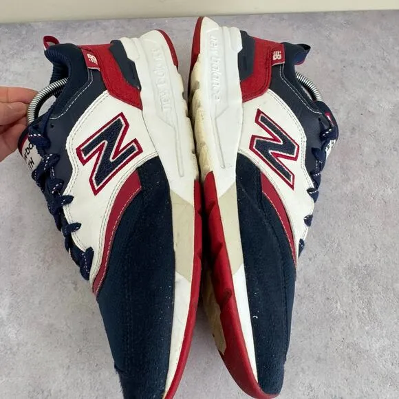 New Balance 997H Shoes Men's Size10.5 Walking Running CM997HFE Red White Blue