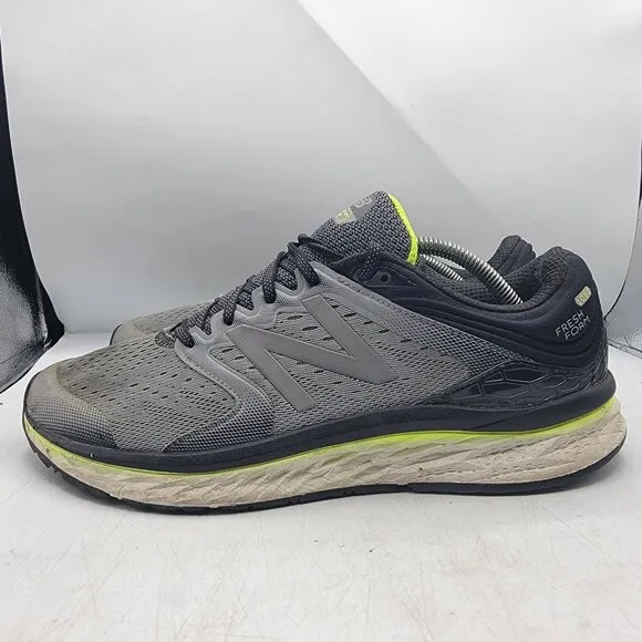 New Balance Fresh Foam 1080 Mens 12 Gray Athletic Shoes Running Walking