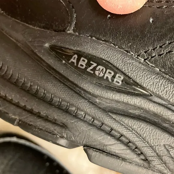 New Balance Men's 840 Walking Shoes Lace Up Black Leather Size 11.5