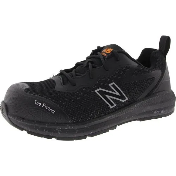 New Balance Mens Mid Logie Black Trainers Work &amp; Safety Shoes Sneakers New