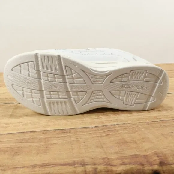 New Balance Shoes Mens 8 4E Extra Wide White Hook Loop Straps Walking 576VW