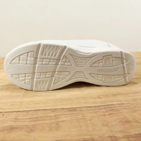 New Balance Shoes Mens 8 4E Extra Wide White Hook Loop Straps Walking 576VW