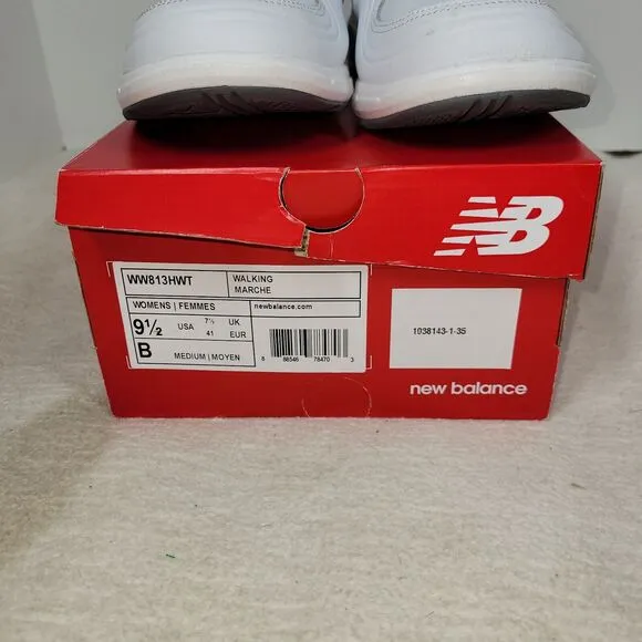 New Balance Shoes Size 9.5 Womens White 813 Walking WW813HWT Sneakers Comfort