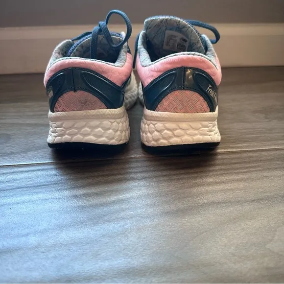New Balance Women's Blue and Pink Running Shoes