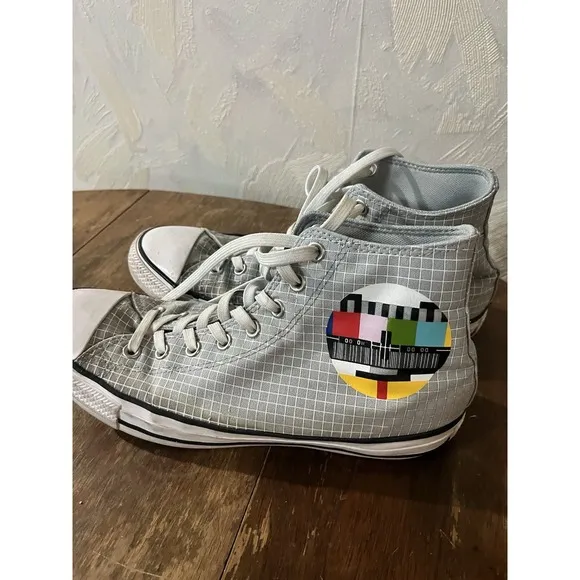 New Converse Chuck Taylor All Star High Gray Sneakers Men's Shoes Size 10
