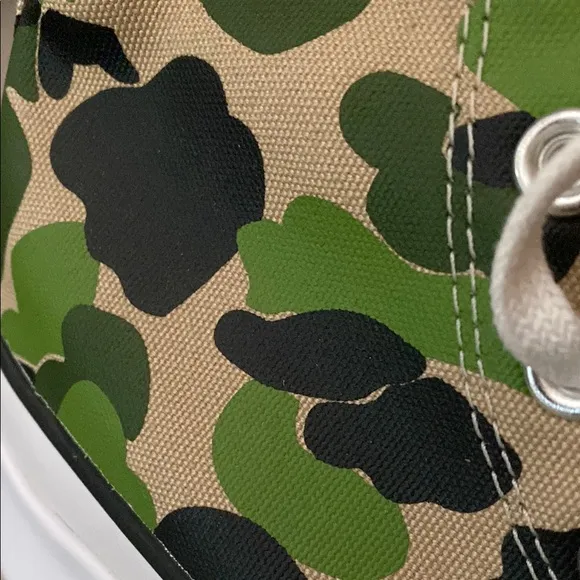 NEW CONVERSE RUN STAR HIKE “Candied Ginger PiquantGreen” Camo-Leopard Sneakers