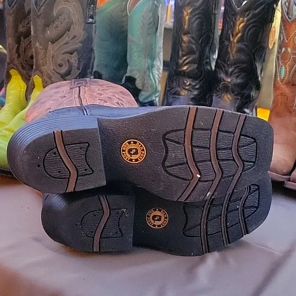 New Dan Post Little River Youth Cowboy Boots