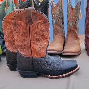 New Dan Post Little River Youth Cowboy Boots