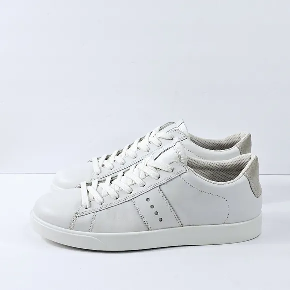 New! Ecco Street Lite Retro Leather Sneaker