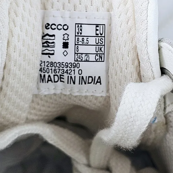 New! Ecco Street Lite Retro Leather Sneaker