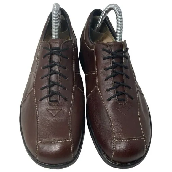 NEW FINN COMFORT Dijon Teak Comfort Shoes 6 UK Womens Size 8 US Brown Sneaker
