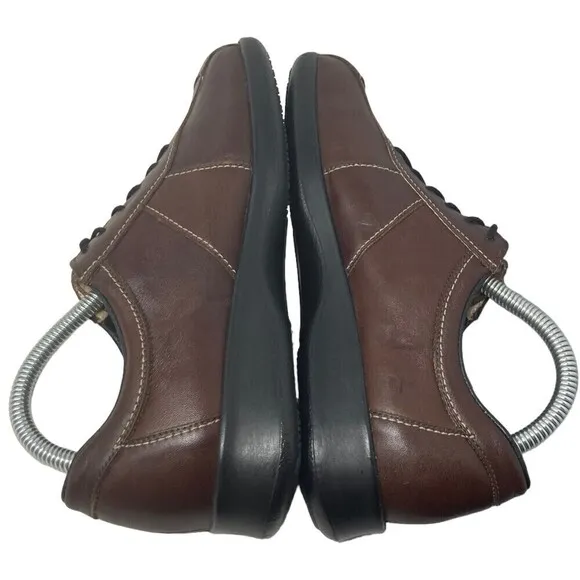 NEW FINN COMFORT Dijon Teak Comfort Shoes 6 UK Womens Size 8 US Brown Sneaker