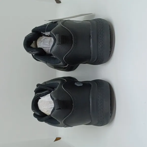 New FitVille Men's Topgrip SR Work Shoes Black Sz 9.5M