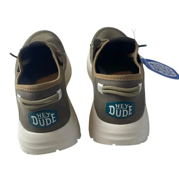 New Hey Dude Men's Sirocco - Beige Bark 8