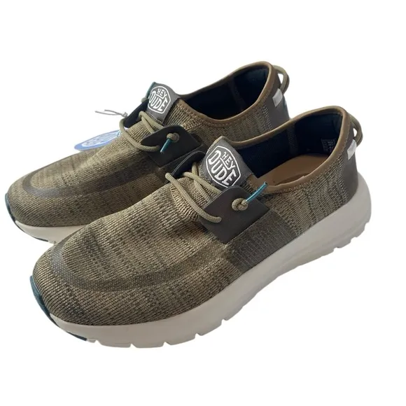 New Hey Dude Men's Sirocco - Beige Bark 8