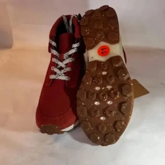 NEW Holo Quorra Red Ecco Suede Fleeced Lined Winter Boots Women’s Sz 11 NWT
