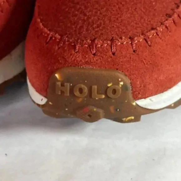 NEW Holo Quorra Red Ecco Suede Fleeced Lined Winter Boots Women’s Sz 11 NWT