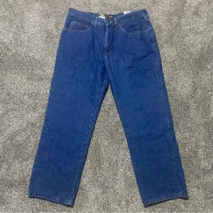 New Lee Mens 36x30 Fleece Lined Relaxed Fit  Jeans