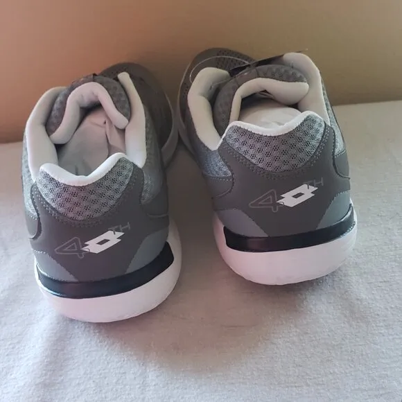New Lotto Quaranta V Grey Cement Sneakers. Men 11,5