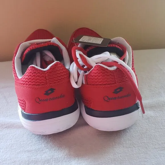 New Lotto Red and White Sneakers. Men 11,5