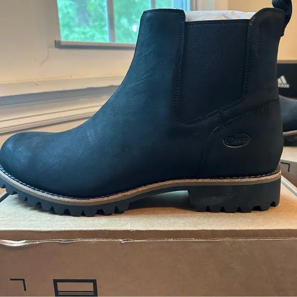 NEW Men’s Chaco Waterproof Chelsea Black Boots (11)