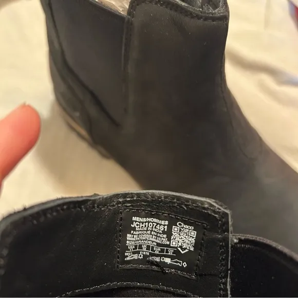 NEW Men’s Chaco Waterproof Chelsea Black Boots (11)