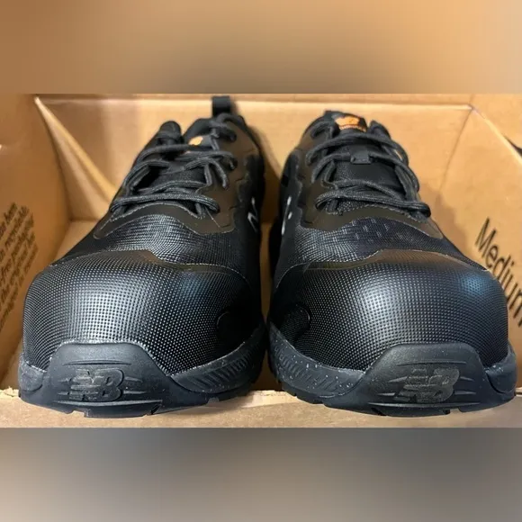 NEW- New Balance Logic Composite Toe Men's Industrial Work Shoes, Black, Size 14