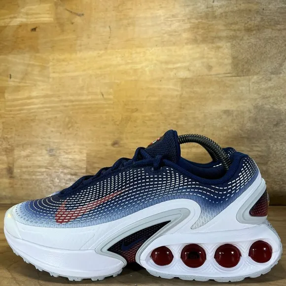 NEW Nike Air Max DN USA Mens Size 8 Shoes Sneakers Olympics Red White Blue