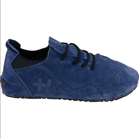 NEW! OeTZ 3300 SUPERSLICK Suede Leather Lace-up Shoe 44/11 45/12 46/13 Navy Blue