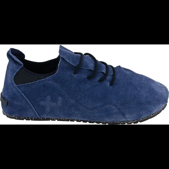 NEW! OeTZ 3300 SUPERSLICK Suede Leather Lace-up Shoe 44/11 45/12 46/13 Navy Blue