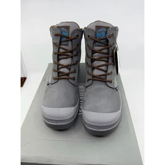 NEW Palladium Pampa Sport Cuff WPN Boots 73234-070-M Granite Gray Mens Size 4.5