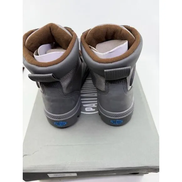 NEW Palladium Pampa Sport Cuff WPN Boots 73234-070-M Granite Gray Mens Size 4.5