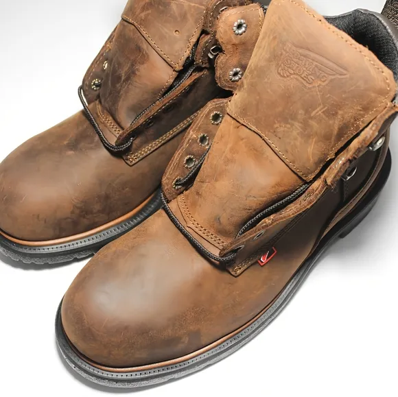 ✨New Red Wing 4215 Sz 7-12 Waterproof Boots Steel Toe Genuine Leather Durable