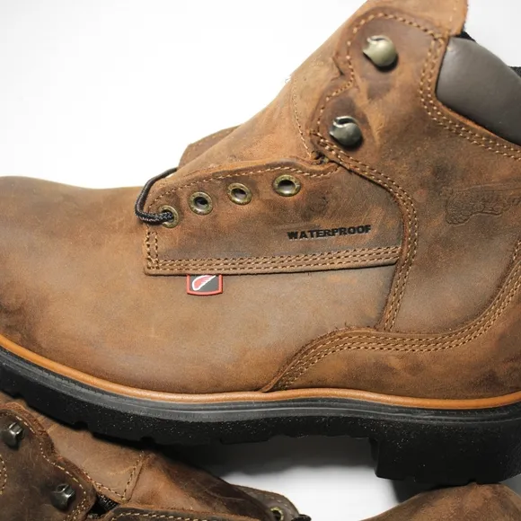 ✨New Red Wing 4215 Sz 7-12 Waterproof Boots Steel Toe Genuine Leather Durable
