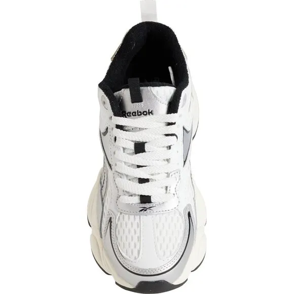 new  REEBOK   Charge   Chunky Sneakers  White/Silver/Black (525)