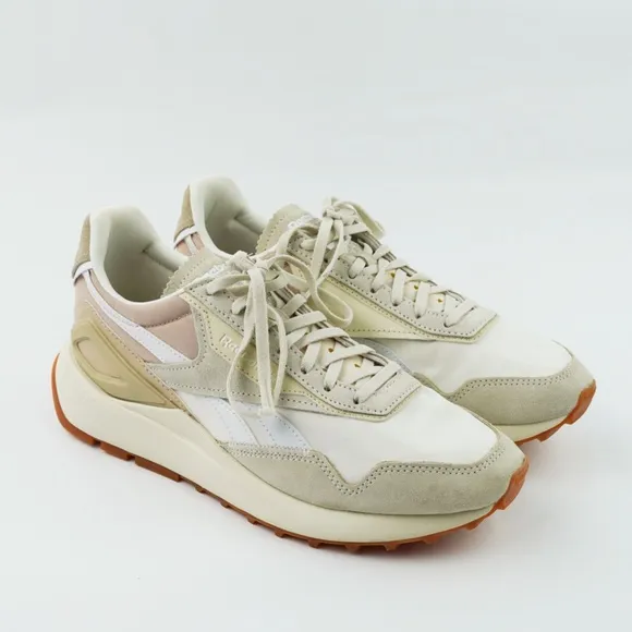 New REEBOK Mens Size 8 Classic Legacy AZ Sneakers Chalk/Alabaster/Modern Beige