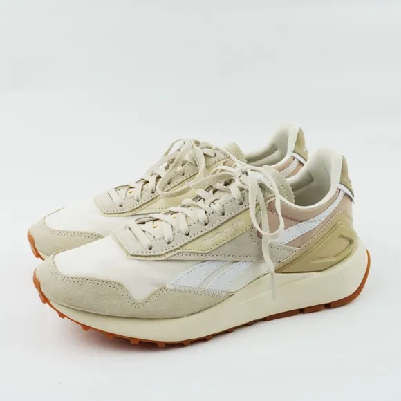 New REEBOK Mens Size 8 Classic Legacy AZ Sneakers Chalk/Alabaster/Modern Beige