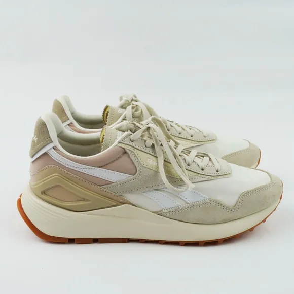 New REEBOK Mens Size 8 Classic Legacy AZ Sneakers Chalk/Alabaster/Modern Beige
