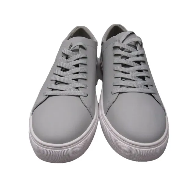 NEW sive 14 Giovvani Milan The Lorenzo Sneakers Gray Leather