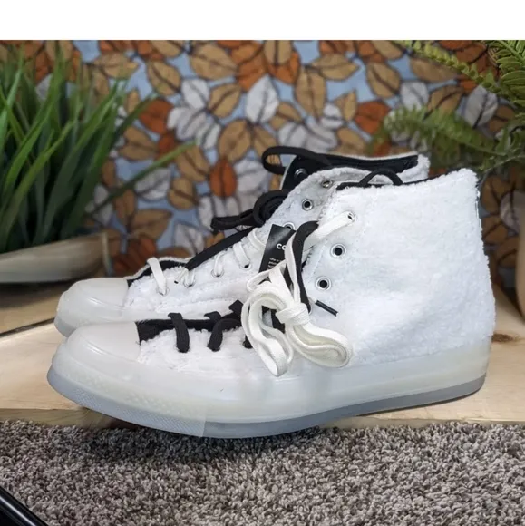 NEW Size 10.5 - Converse CLOT x Chuck 70 High Giant Panda Mens Sneakers Shoes