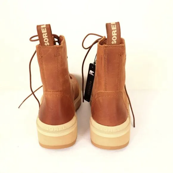 NEW Sorel Hi Line Waterproof Leather Lace up Boots size 9